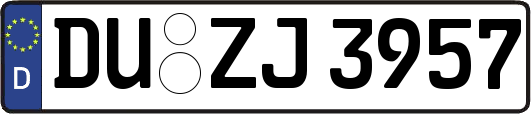 DU-ZJ3957