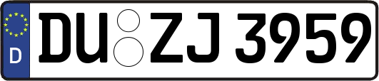 DU-ZJ3959