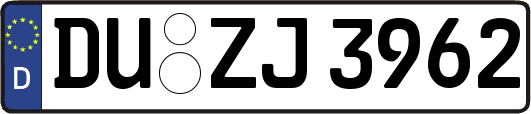 DU-ZJ3962