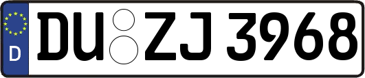 DU-ZJ3968