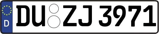 DU-ZJ3971