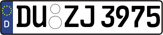 DU-ZJ3975