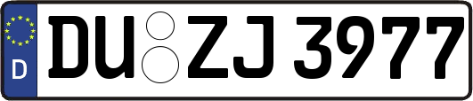 DU-ZJ3977