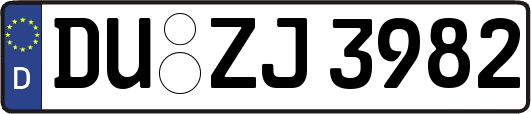 DU-ZJ3982