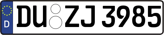 DU-ZJ3985