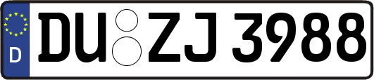 DU-ZJ3988