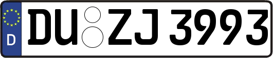DU-ZJ3993