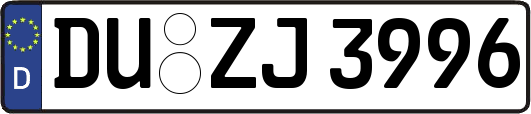 DU-ZJ3996