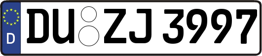 DU-ZJ3997