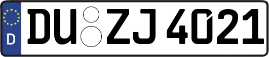 DU-ZJ4021