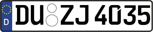 DU-ZJ4035
