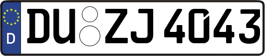 DU-ZJ4043