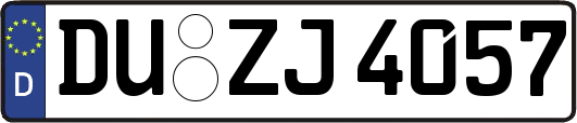 DU-ZJ4057