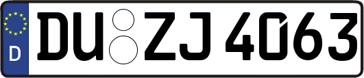 DU-ZJ4063