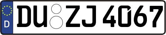 DU-ZJ4067