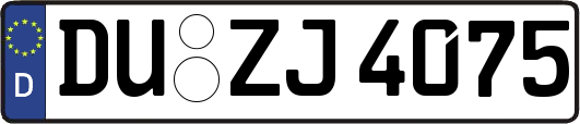 DU-ZJ4075