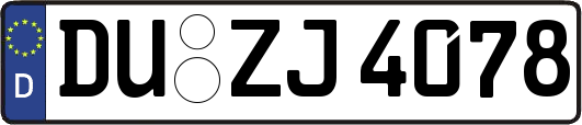 DU-ZJ4078