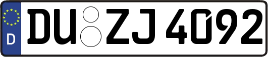 DU-ZJ4092