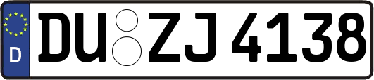 DU-ZJ4138