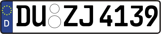 DU-ZJ4139