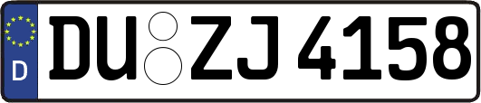 DU-ZJ4158