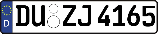 DU-ZJ4165