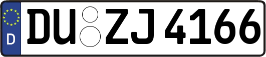 DU-ZJ4166