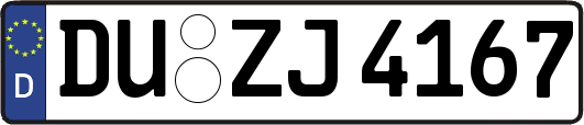 DU-ZJ4167