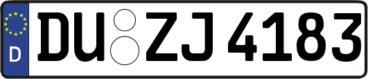 DU-ZJ4183