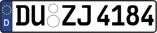 DU-ZJ4184