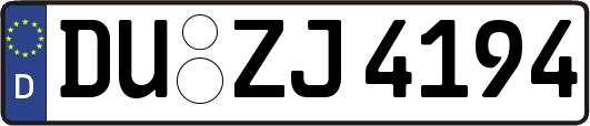 DU-ZJ4194