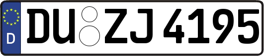 DU-ZJ4195