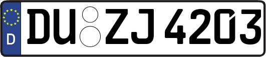 DU-ZJ4203