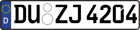 DU-ZJ4204