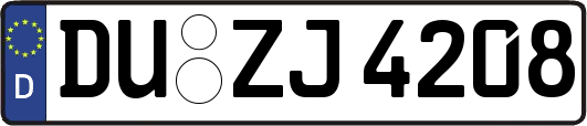 DU-ZJ4208