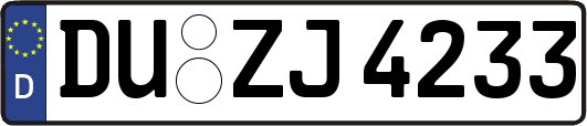 DU-ZJ4233