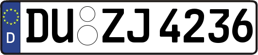 DU-ZJ4236