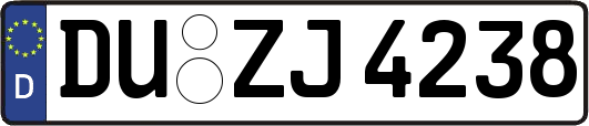 DU-ZJ4238