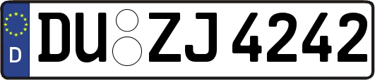 DU-ZJ4242
