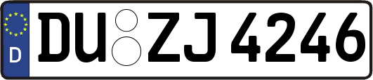 DU-ZJ4246