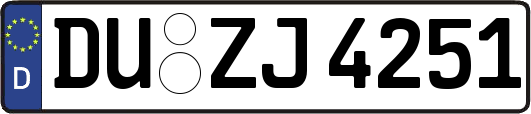 DU-ZJ4251