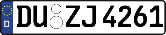 DU-ZJ4261