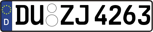 DU-ZJ4263
