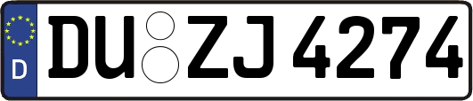 DU-ZJ4274