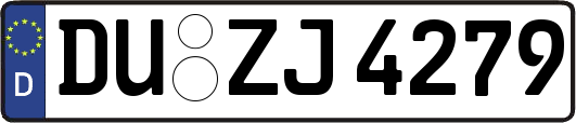DU-ZJ4279