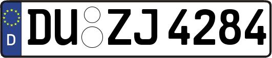 DU-ZJ4284