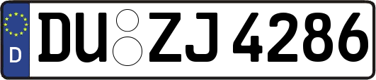 DU-ZJ4286