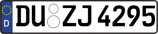 DU-ZJ4295