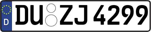 DU-ZJ4299