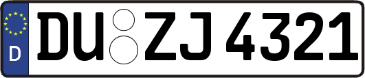 DU-ZJ4321